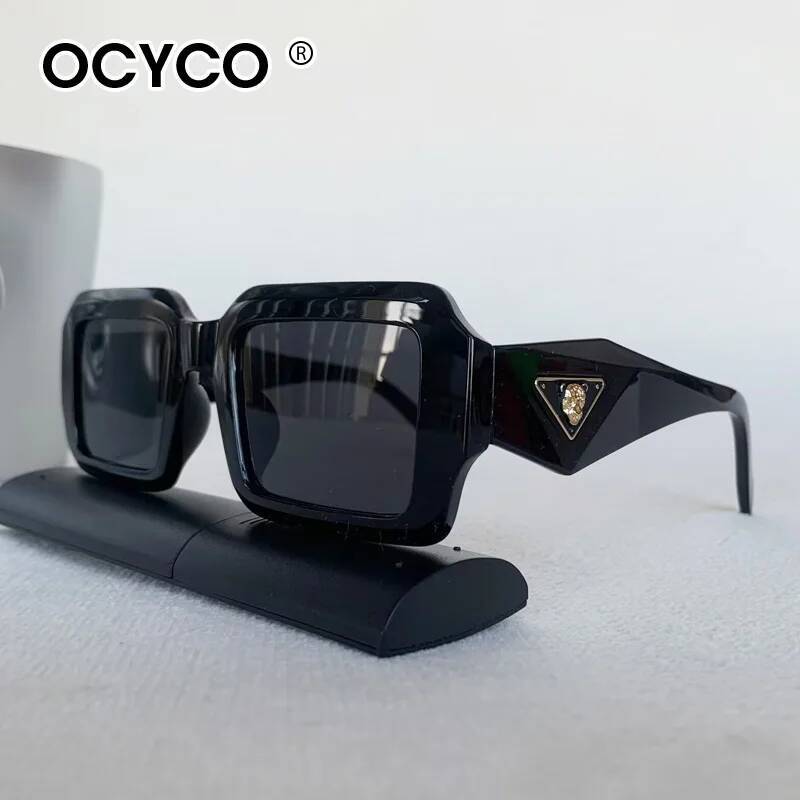 Luxury Zone - Occhiali da sole quadrati di marca