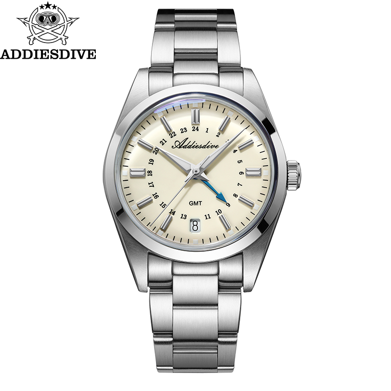 Luxury Zone - ADDIESDIVE Hot Brand 36mm Orologio GMT