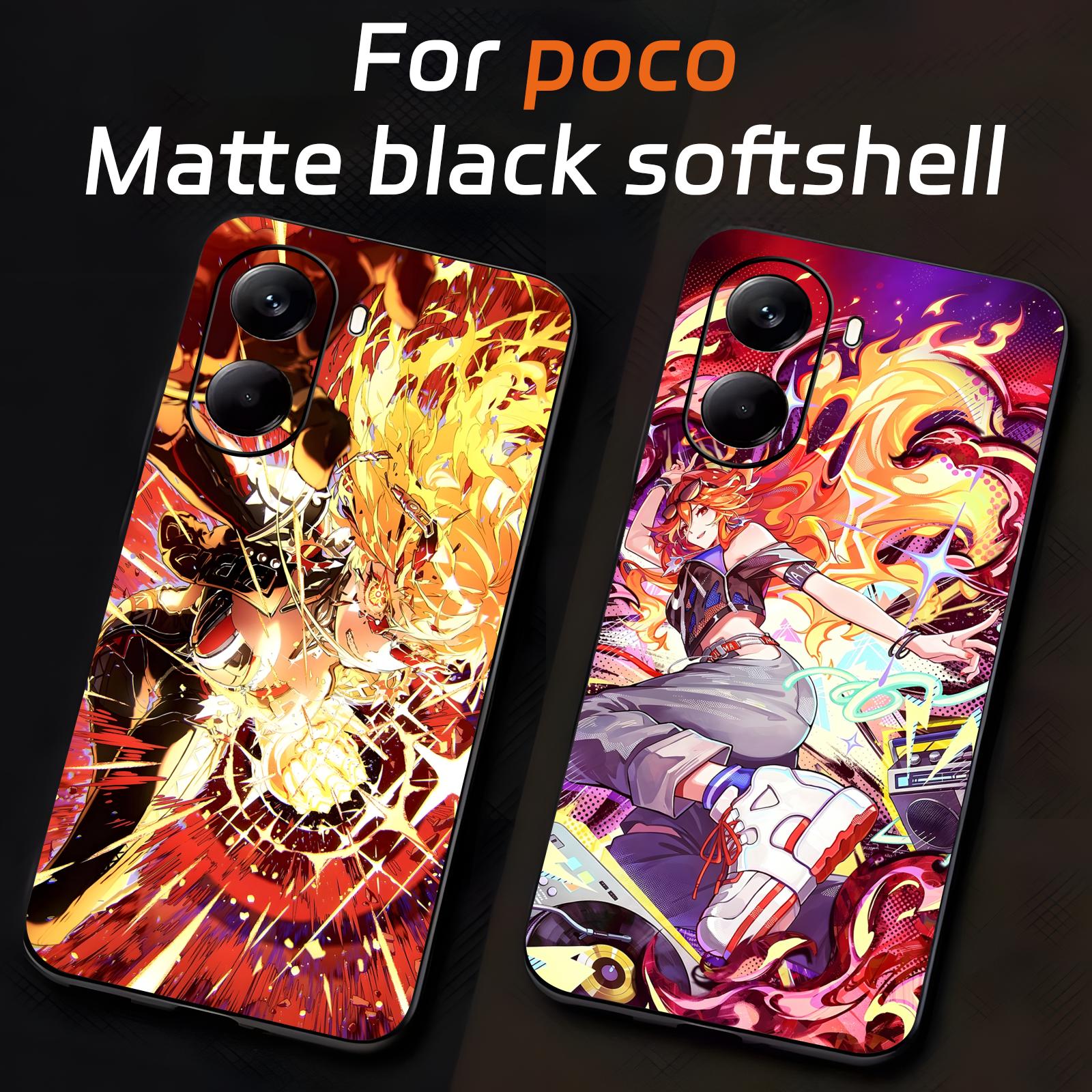 Xiaomi Poco X6 - Genshin Impact Mavuika Custodia per telefono