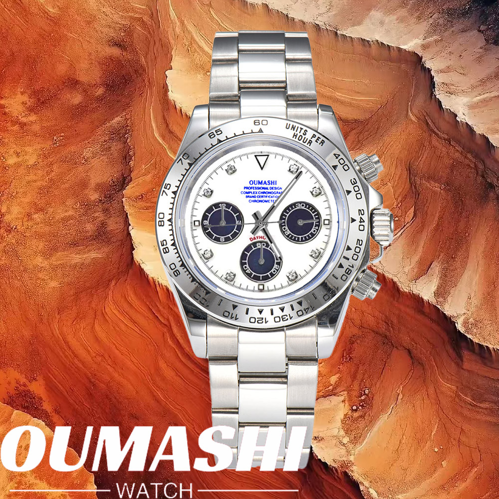 Luxury Zone - Orologi di lusso VK63 con vetro