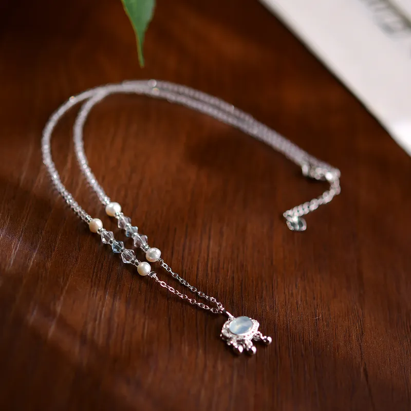 Collana in acquamarina, nuovo  - Luxury Lifestyle Niche recensione e prezzo